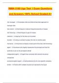 RMIN 5100 Uga Test 1 Exam Questions and Answers 100% Solved Graded A+