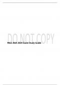 PALS AHA 2024 Exam Study Guide