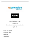 Portfolio vennootschapsboekhouden case the link 2021-2022