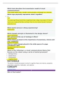  Visual Communications SOPHIA MILESTONES Exam Latest Questions and Answers with Rationale