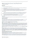 NR 602 WEEK 3 SICK CHILD CLINICAL CASE PRESENTATION, Chamberlain College of Nursing , NR602 : Primary Care of the Childbearing and Childrearing Family