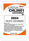 CHL2601 ASSIGNMENT 08..DUE DATE:23 OCTOBER 2024