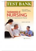 TEST BANK FOR Fundamentals of Nursing: Concepts and Competencies for Practice 9th Edition by Ruth F Craven, Constance Hirnle & Christine Henshaw , ISBN: 9781975120429 Chapter 1-43 |All Chapters Verified| Guide +