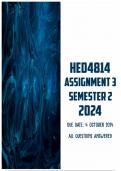 HED4814 Assignment 3 Semester 2 2024 | Due 4 October 2024