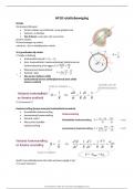 Samenvatting - Biofysica HF10 rotatiebeweging