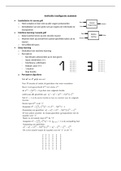 Samenvatting  Biomedische Statistiek Computationele Biologie En Informatieverwerving