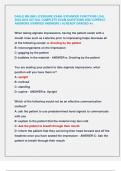 DASLE MN (MN LICENSURE EXAM- EXPANDED FUNCTIONS LDA) 2024-2025 ACTUAL COMPLETE EXAM QUESTIONS AND CORRECT  ANSWERS (VERIFIED ANSWERS ) ALREADY GRADED A+.