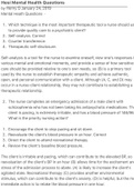 Hesi Mental Health Questions by Henry G January 24, 2019 Mental Heath Questions