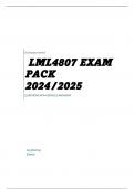 LML4807 EXAM PACK 2024/2025