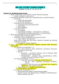 NR 291 PHARMACOLOGY STUDY GUIDE EXAM 3