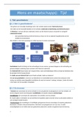 samenvatting: Mens&Maatschappij, domein Tijd 