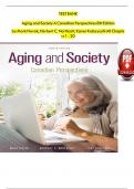 TEST BANK Aging and Society A Canadian Perspectives 8th Edition by Mark Novak, Herbert C. Northcott, Karen Kobayashi All Chapters 