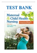 Maternal and Child Health Nursing