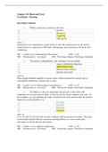 NUR 505 Chapter 10: Head and Neck Test Bank—Nursing (GRADED A) | TOP RATED PAPER