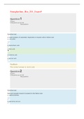 Straigherline Bio 201 Exam 9