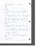 Class notes Calculus 2 (MTH122)  Essential Calculus, ISBN: 9781133710875