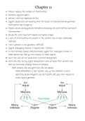 Chapter 11: Chromosomes