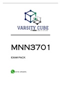 MNN3701 EXAM PACK 2022