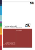 Portfolio 2.3 – Inzet van oudere werknemers | Behaald met 8,6 | Module 1855 | NTI Toegepaste Psychologie 