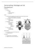 Samenvatting Histologie van de Parodontale Infectie