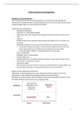 samenvatting human resources management