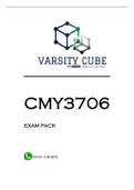 CMY3706 EXAM PACK 2022