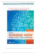 Test Bank for Nursing Now: Today's Issues, Tomorrow's Trends, 9th Edition by Joseph Catalano |ultimate guide graded A+