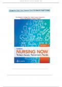 Test Bank for Nursing Now: Today's Issues, Tomorrow's Trends, 9th Edition by Joseph Catalano |Complete Study Guide A+.