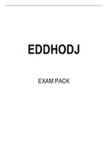 EDDHODJ EXAM PACK 2022