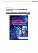 Test Bank - Huether and McCances Understanding Pathophysiology, Canadian Edition, 2nd Edition (Power-Kean, 2023), Chapter 1-42 | All Chapters |Complete Solution |Guide A+.