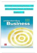 TEST BANK For Understanding Business 13th Edition by Nickels, McHugh and McHugh; ISBN: 9781260894851, All 20 Chapters Covered, Verified Latest Edition