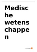 samenvatting medische wetenschappen