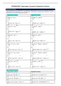 INTEGRATION_Trigonometric Functions and Hyperbolic Functions