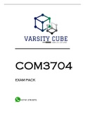 COM3704 EXAM PACK 2022