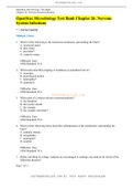 OpenStax Microbiology Test Bank Chapter 26: Nervous System Infections