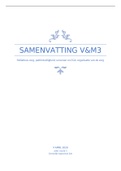 Volledige samenvatting V&M3: Palliatieve zorg, patiëntveiligheid, screenen en CGA, organisatie van de zorg.