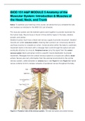 BIOD 151 A&P MODULE 5 Anatomy of the Muscular System: Introduction & Muscles of the Head, Neck, and Trunk