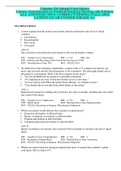 Chapter 29: Spinal Cord Injury Linton: Introduction to Medical-Surgical Nursing, 6th Edition ALL ANSWERS 100% CORRECT SPRING FALL-2022 LATEST GUARANTEED GRADE A+