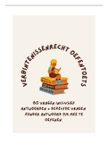 Oefentoets Verbintenissenrecht 60 VRAGEN+ANTWOORDEN