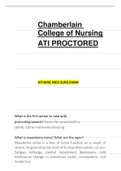 Chamberlain College of Nursing NURSING NUR 2222 BEST OF 2022/2023 EXAM ELABORATION TEST BANK