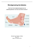 Mini PWS wond genezingsproces bij diabetes bevorderen