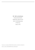 CASE  HIV / AIDS Case Study Response (NSG-211: MAP Pathophysiology )