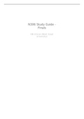  N306 Study Guide – Final Spring I Notes