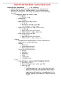  PEDS NR 328 Peds Exam 2 Correct Study Guide 2022