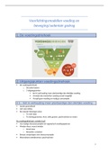 Samenvatting Voedingsleer leerpad VRH2b