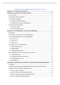 Samenvatting Arbeidssociologie - Master Bedrijfskunde (2021-2022) 