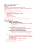 Class notes Introduction to Psychology, Chapter 5 Consciousness and Sleep (PSYC-BC1001-01)  Psychological Science, ISBN: 9780393640403