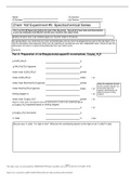 Chem 162 Experiment 5 Spectrochemical Series Report.