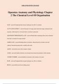 Openstax Anatomy and Physiology Chapter 2 The Chemical Level Of Organisation