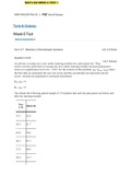 MATH 302 Week 6 Test 1